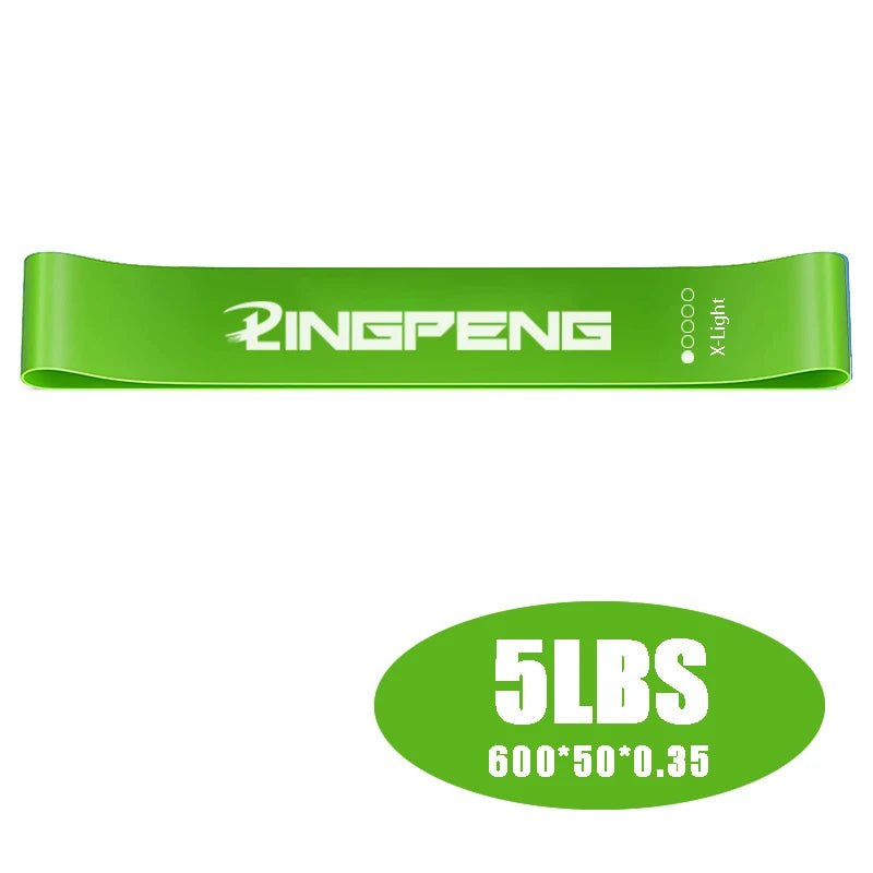 Resistance Exercise Loop Bands Set Workout Bands for Women and Men Stretch Bands 5 Different Resistance Levels for Booty Legs