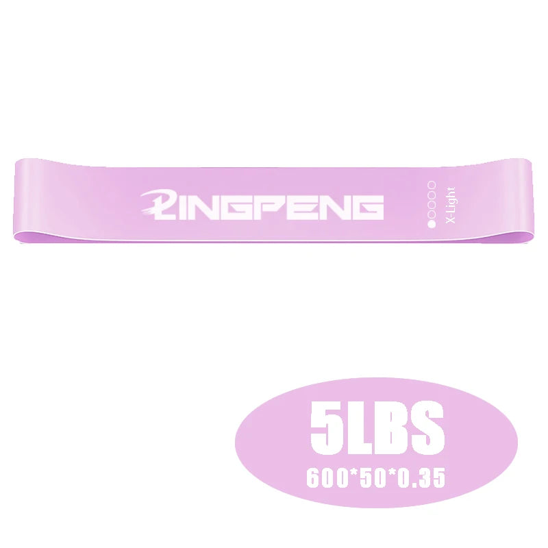 Resistance Exercise Loop Bands Set Workout Bands for Women and Men Stretch Bands 5 Different Resistance Levels for Booty Legs