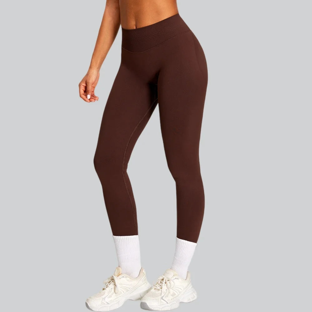 Seamless Yoga Pants Sport Leggings Women Sexy High Waist Butt Lift Pants Breathable  Push Up Fitness Workout Tights Gym Clothes