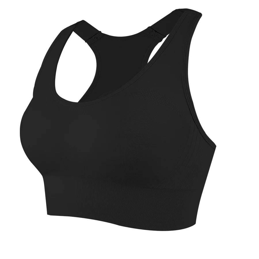 Sports Bras for Women Hollow Out Breathable Seamless Stretchy Beautiful Back Yoga Bra with Removable Cups Gym Sportswear