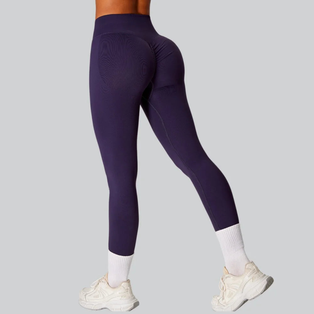 Seamless Yoga Pants Sport Leggings Women Sexy High Waist Butt Lift Pants Breathable  Push Up Fitness Workout Tights Gym Clothes