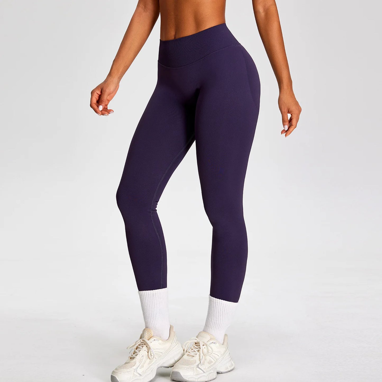 Seamless Yoga Pants Sport Leggings Women Sexy High Waist Butt Lift Pants Breathable  Push Up Fitness Workout Tights Gym Clothes