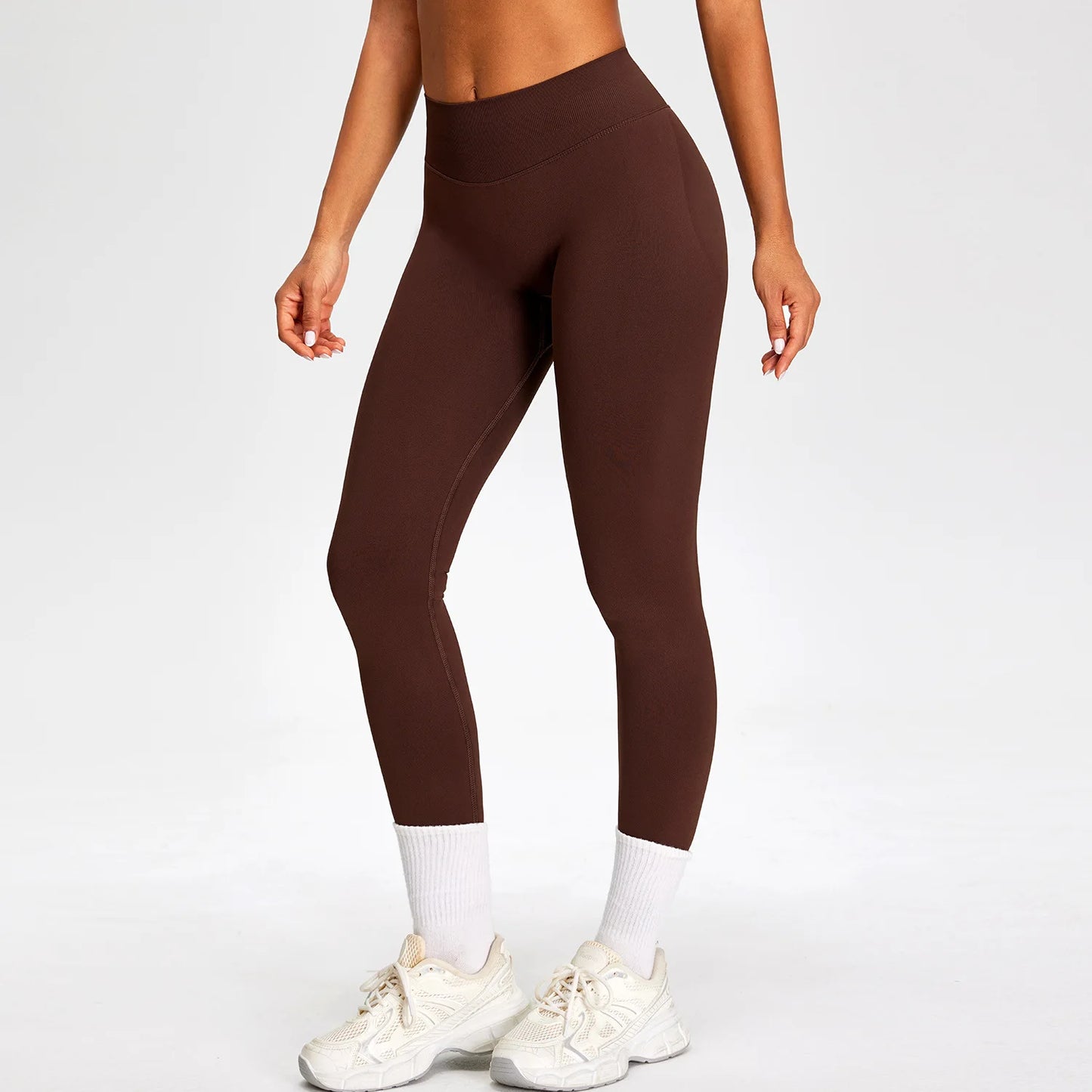 Seamless Yoga Pants Sport Leggings Women Sexy High Waist Butt Lift Pants Breathable  Push Up Fitness Workout Tights Gym Clothes
