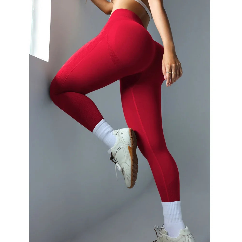 Seamless Leggings Sports Women Gym Wear Clothes Outfit Yoga Pants Fitness Running Tights Quick Dry Leggings