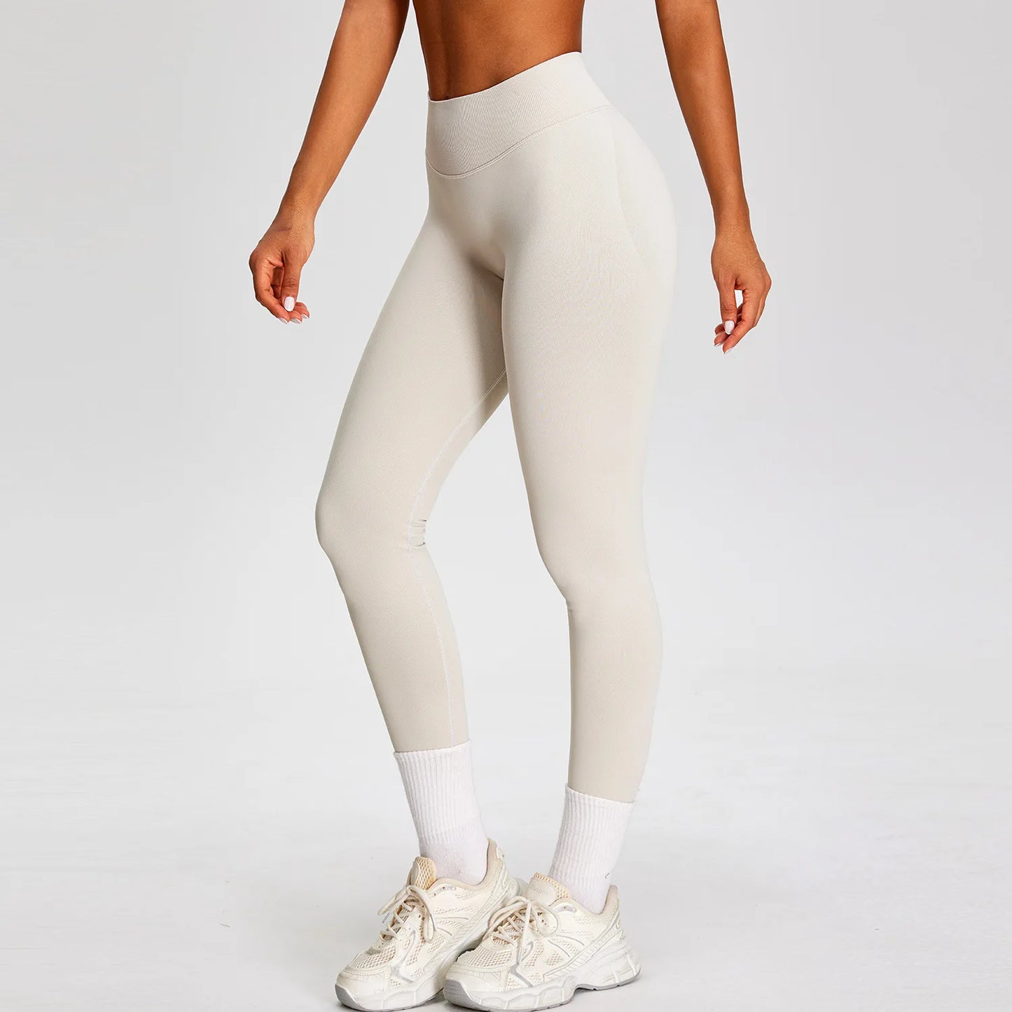 Seamless Yoga Pants Sport Leggings Women Sexy High Waist Butt Lift Pants Breathable  Push Up Fitness Workout Tights Gym Clothes