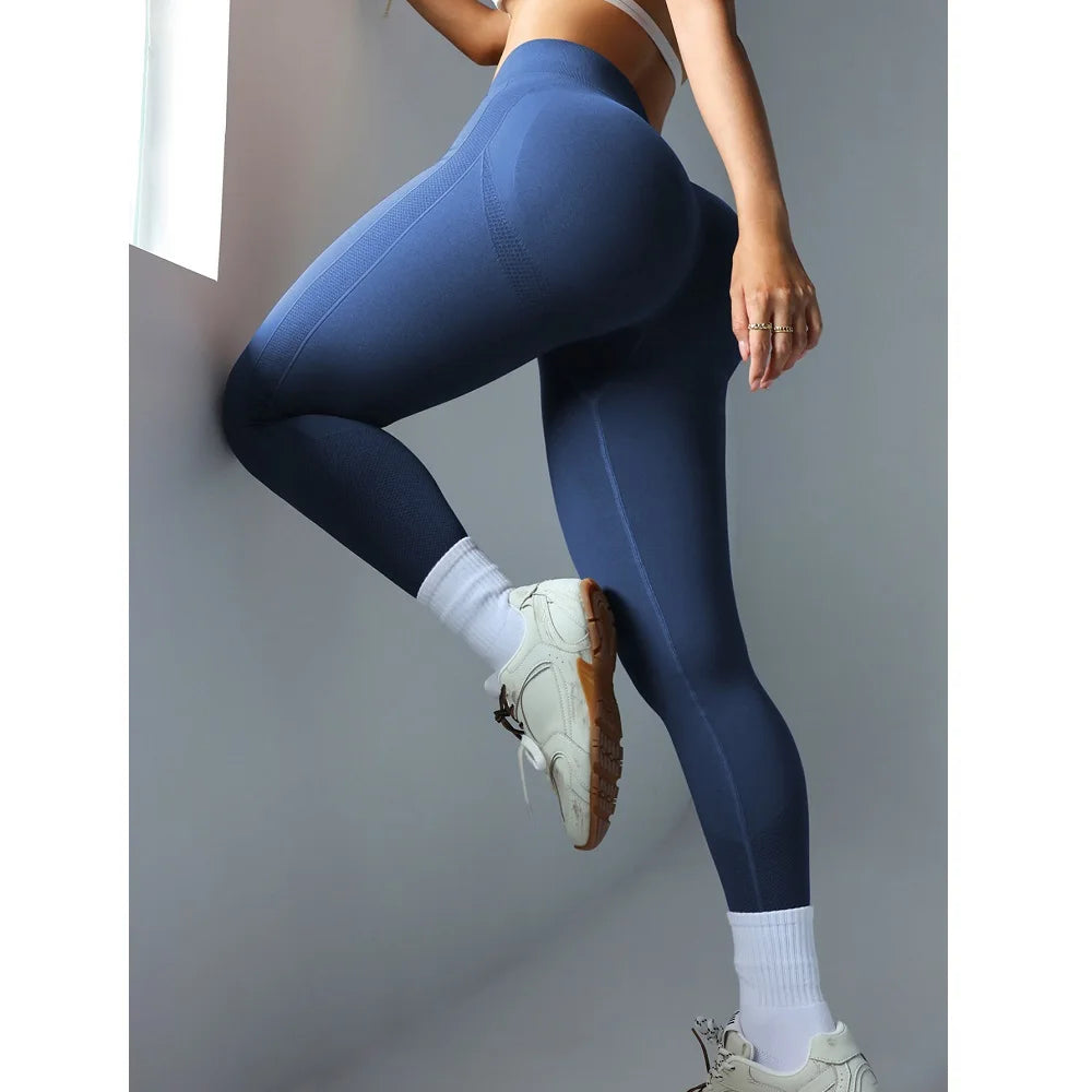Seamless Leggings Sports Women Gym Wear Clothes Outfit Yoga Pants Fitness Running Tights Quick Dry Leggings