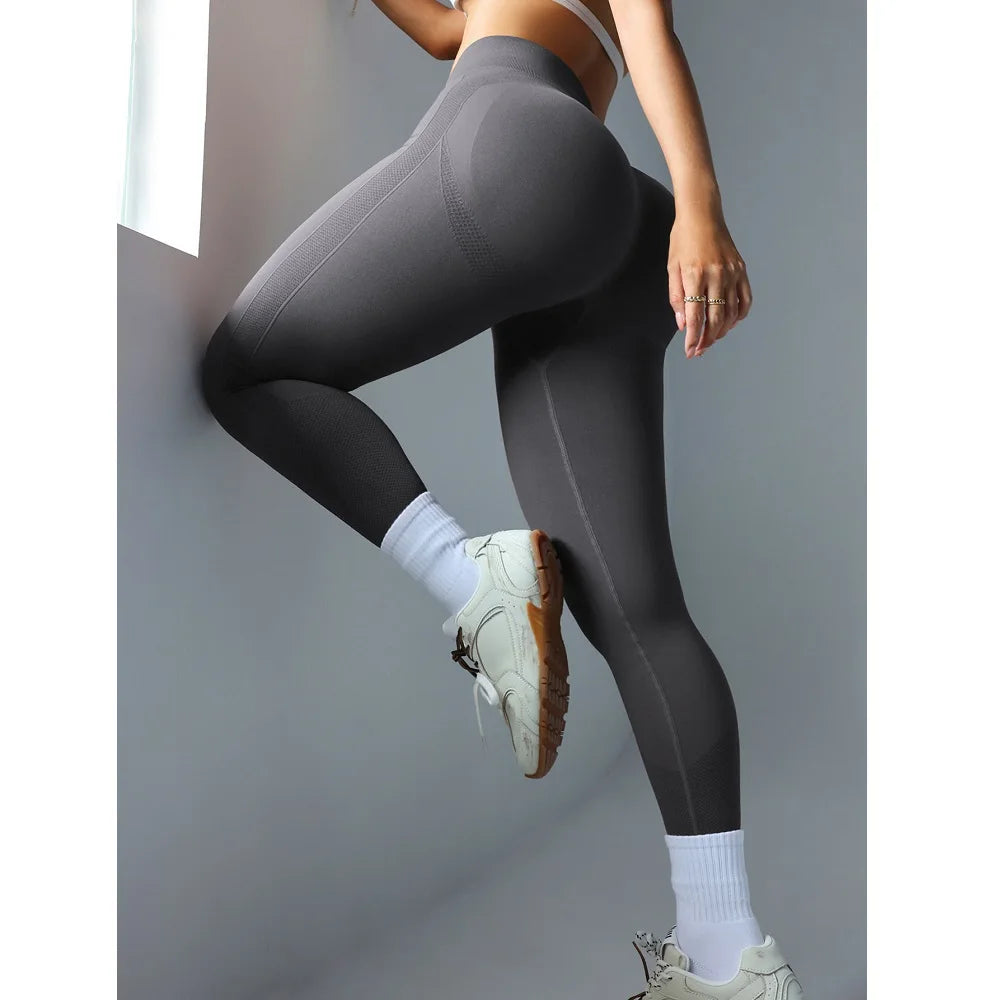 Seamless Leggings Sports Women Gym Wear Clothes Outfit Yoga Pants Fitness Running Tights Quick Dry Leggings