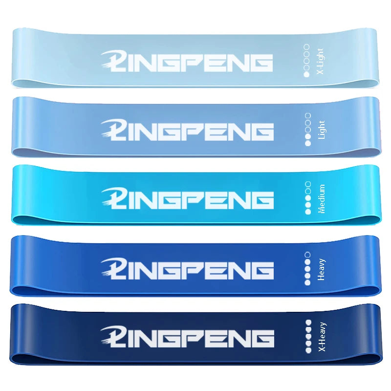 Resistance Exercise Loop Bands Set Workout Bands for Women and Men Stretch Bands 5 Different Resistance Levels for Booty Legs
