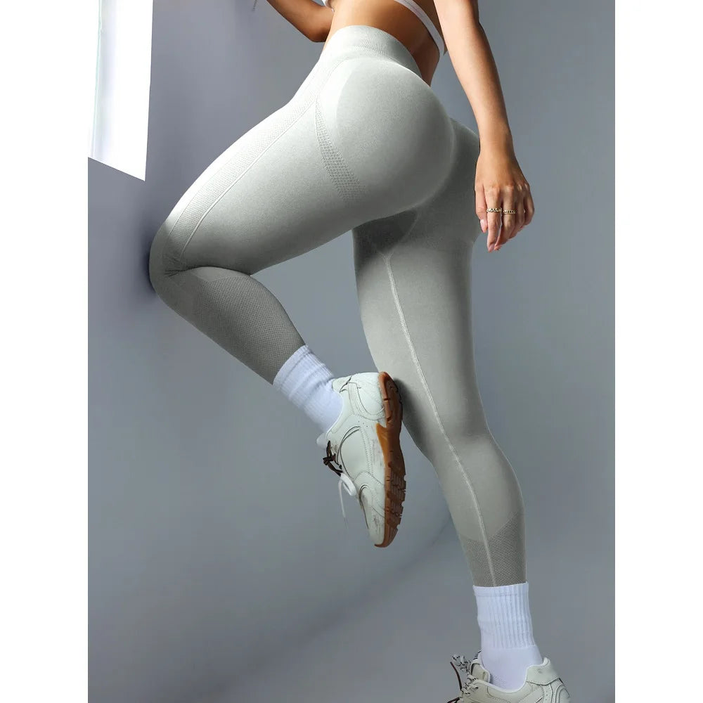 Seamless Leggings Sports Women Gym Wear Clothes Outfit Yoga Pants Fitness Running Tights Quick Dry Leggings